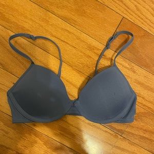 blue bra